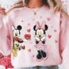 Funny Valentine Mouse And Friends Shirt