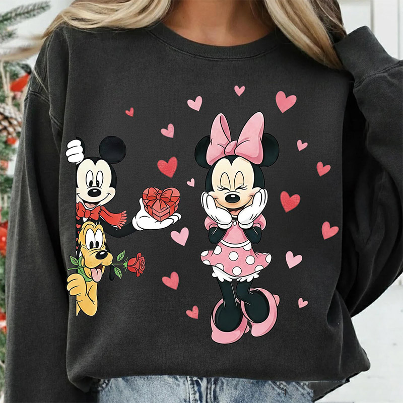 Funny Valentine Mouse And Friends Shirt Funny Valentine Mouse And Friends Shirt