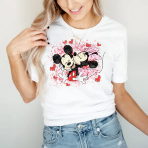 Mickey And Minnie Mouse Valentine Shirt 3
