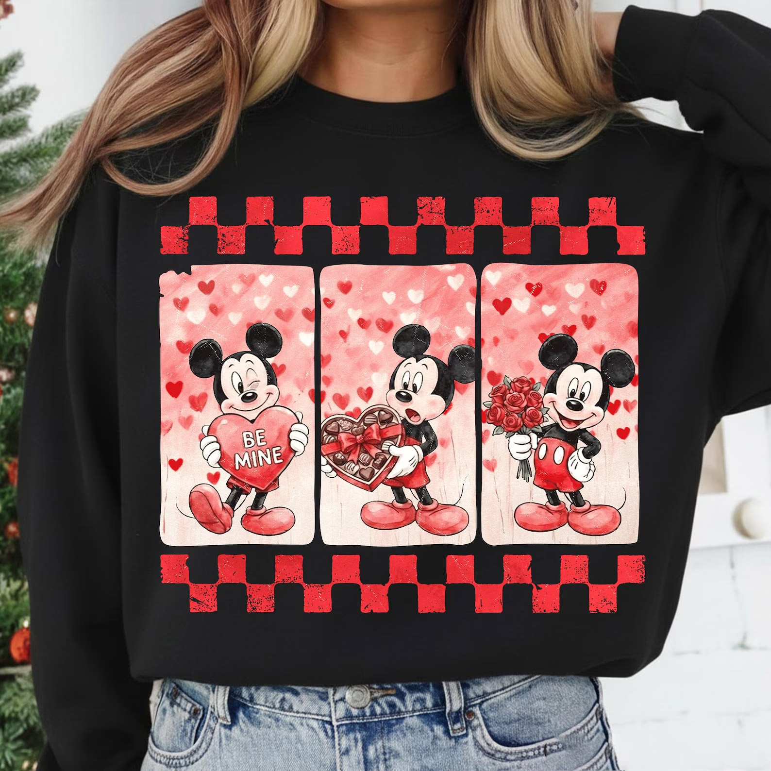 Mickey Mouse Cartoon Valentine Matching Shirt Mickey Mouse Cartoon Valentine Matching Shirt
