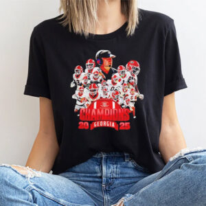 Georgia Bulldogs Sec Championship 2025 Shirt PersonalizedShirts.net