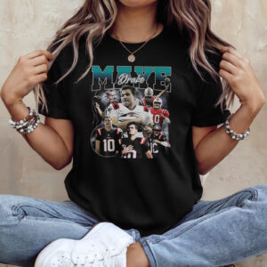 Drake Maye New England Football Shirt PersonalizedShirts.net