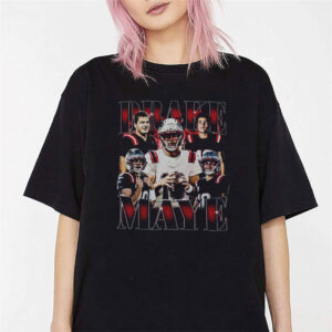 Drake Maye Patriots Football NFL Shirt PersonalizedShirts.net
