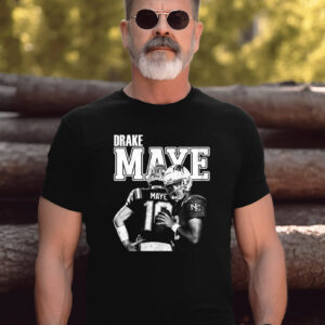 Drake Maye Patriots Football Shirt PersonalizedShirts.net