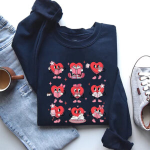 Teacher Valentine Book Lovers Shirt PersonalizedShirts.net