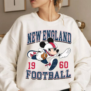 Mickey New England Football Game Shirt 1 PersonalizedShirts.net