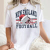 New England Football Santa Helmet Shirt
