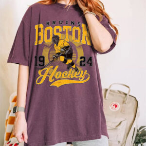 Vintage Boston Bruins Hockey Comfort Colors Shirt 1 PersonalizedShirts.net