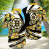 Boston Bruins Hockey Aloha Hawaiian Shirt