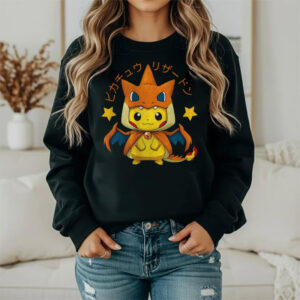 Pokemon Let's Go Pikachu Shirt 3 PersonalizedShirts.net