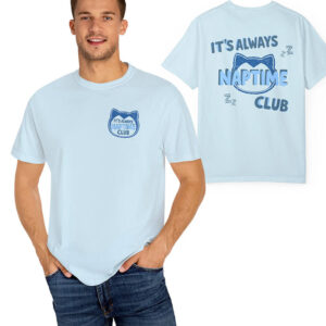 Pokemon Snorlax Sleepy Vibes 2 sided Shirt PersonalizedShirts.net