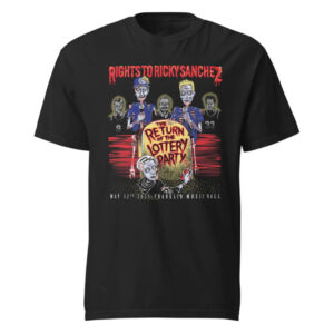 Rights to Ricky Sanchez, Lottery Party Horror Shirt 3 PersonalizedShirts.net