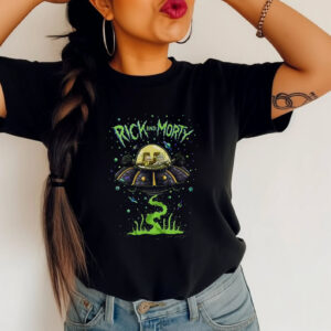 Drunk rick and morty sanchez Spaceship Cartoon Shirt 1 PersonalizedShirts.net