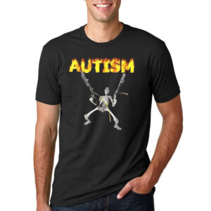 Autism Skeleton Meme Shirt PersonalizedShirts.net