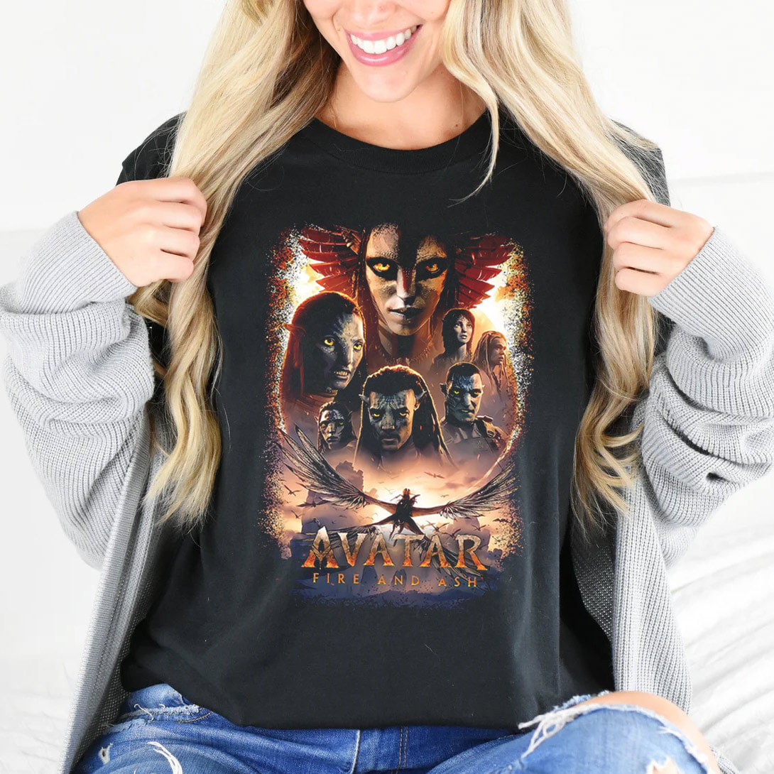Disney Avatar Fire and Ash Shirt Disney Avatar Fire and Ash Shirt