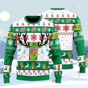  Mt. Dew Soda, Mountain Dew Lover Ugly Sweater