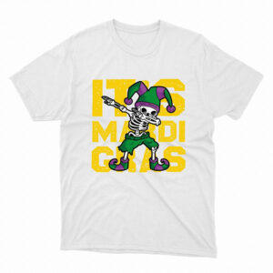 Dancing Skeletons Mardi Gras Throws Shirt 3 PersonalizedShirts.net