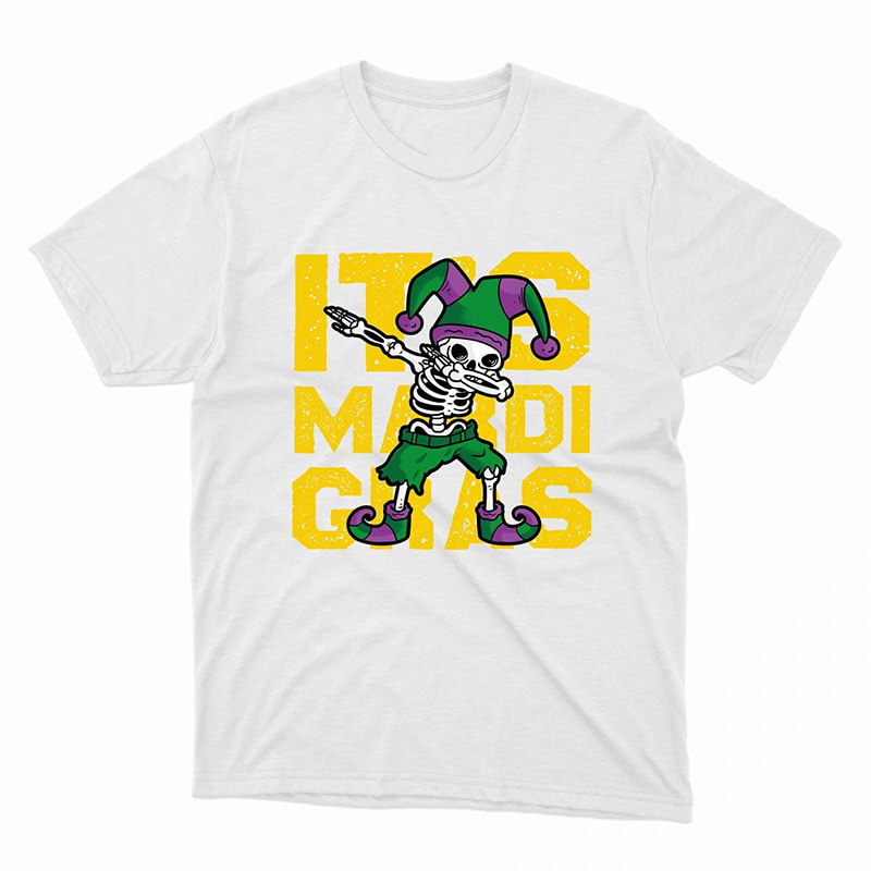 Dancing Skeletons Mardi Gras Throws Shirt Dancing Skeletons Mardi Gras Throws Shirt