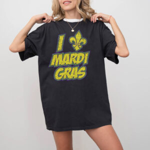 New Orleans Mardi Gras Fleur De Lis Tee New Orleans Mardi Gras Fleur De Lis Tee