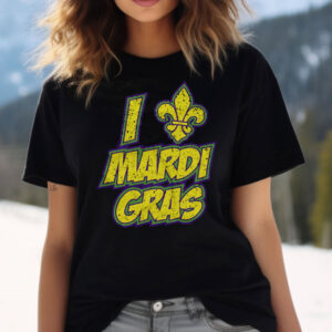 New Orleans Mardi Gras Fleur De Lis Tee