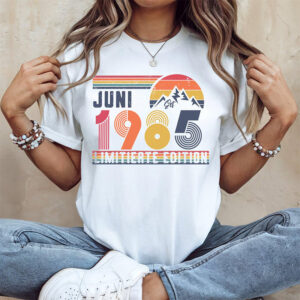 40 Geburtstag Vintage Retro Shirt