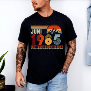 40 Geburtstag Vintage Retro Shirt PersonalizedShirts.net