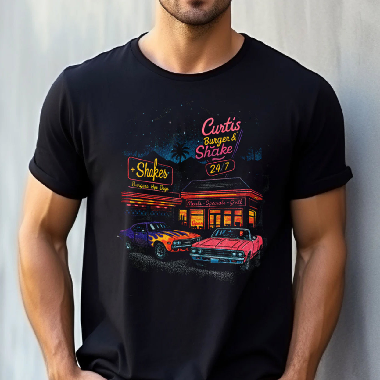 Muscle Car Vintage, National Retro Day Shirt