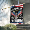 250 Years Of Freedom USA Patriotic Flag