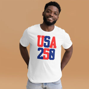 250 Years Of Freedom, Independence Day Tee 1 PersonalizedShirts.net