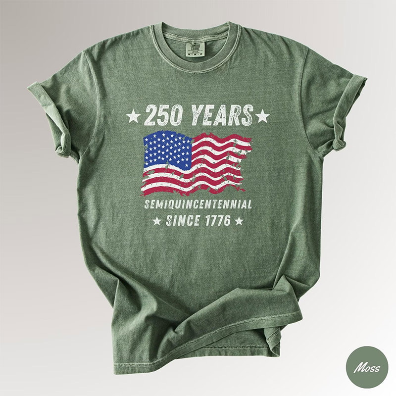 America 250 Years, USA Independence Day Comfort Colors Shirt America 250 Years, USA Independence Day Comfort Colors Shirt