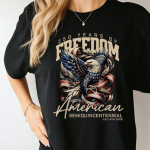 America 250th Anniversary, USA Eagle Shirt PersonalizedShirts.net