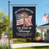 Custom Family Name  American Independence Day Flag