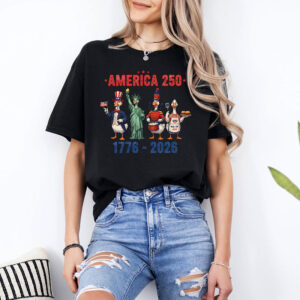 USA Independence Day, Funny Patriotic Duck T-shirt