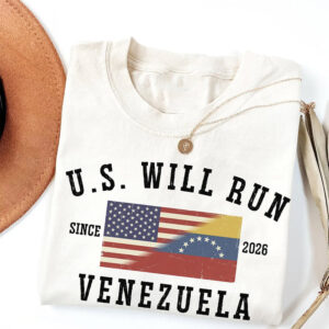 U.S. Will Run Venezuela USA Venezuela Flag Shirt 2 PersonalizedShirts.net