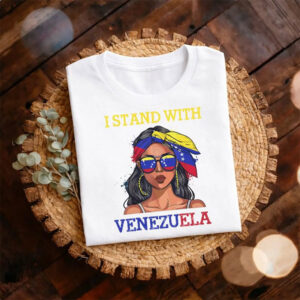 I Stand With Venezuela Libre T shirt PersonalizedShirts.net