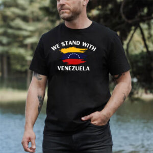 Stand With Venezuela Flag Tee 2 PersonalizedShirts.net