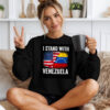 Stand With Venezuela USA Flag Shirt