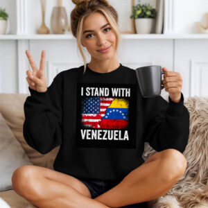 Stand With Venezuela USA Flag Shirt Stand With Venezuela USA Flag Shirt