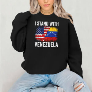 Stand With Venezuela USA Flag Shirt PersonalizedShirts.net