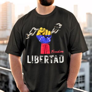 USA Venezuelans Libertad Solidarity Tee