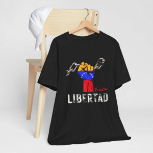 USA Venezuelans Libertad Solidarity Tee PersonalizedShirts.net