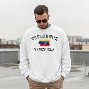 We Stand With Venezuela Anti Trump Shirt We Stand With Venezuela Anti Trump Shirt