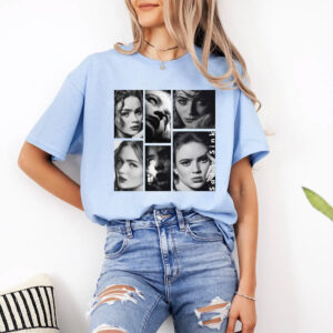 Sadie Sink Black And White Pictures Shirt for Fans 1 PersonalizedShirts.net