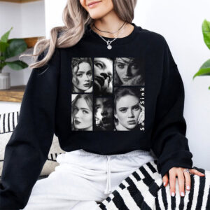 Sadie Sink Black And White Pictures Shirt For Fans