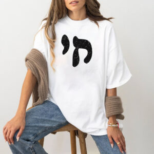 Chai Life In Hebrew T shirt 2 PersonalizedShirts.net