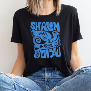 Shalom In Hebrew,​ Jewish T-shirt