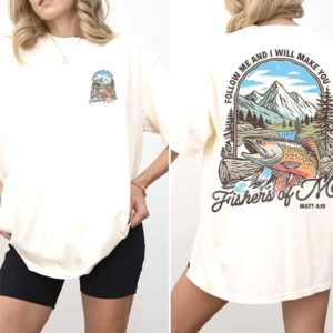 Christian Fish Symbol Matthew Bible Verse 2 sided T shirt 1 PersonalizedShirts.net