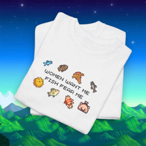Stardew Valley Fish , Fishing Joke Shirt 2 PersonalizedShirts.net