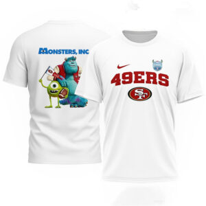 San Francisco 49ers Monters Inc 2 sided Shirt 3 PersonalizedShirts.net