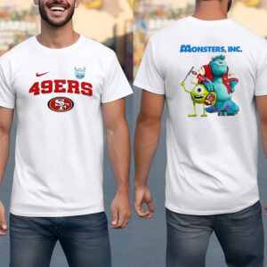 San Francisco 49ers Monters Inc 2 sided Shirt PersonalizedShirts.net